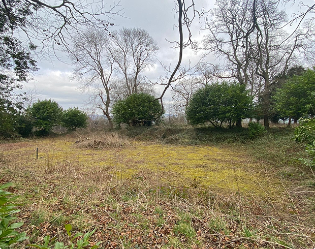 image of area after the buildings are demolished